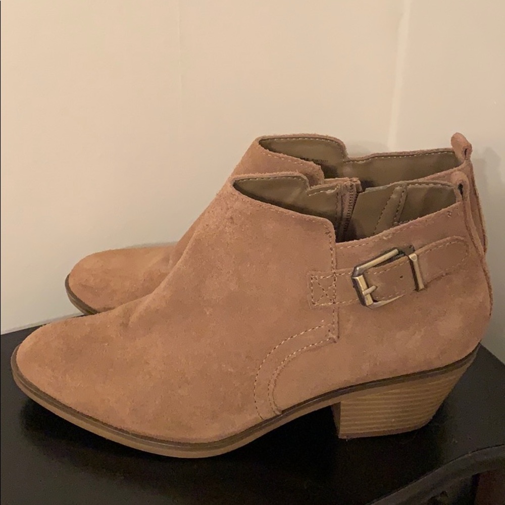 Tan Booties